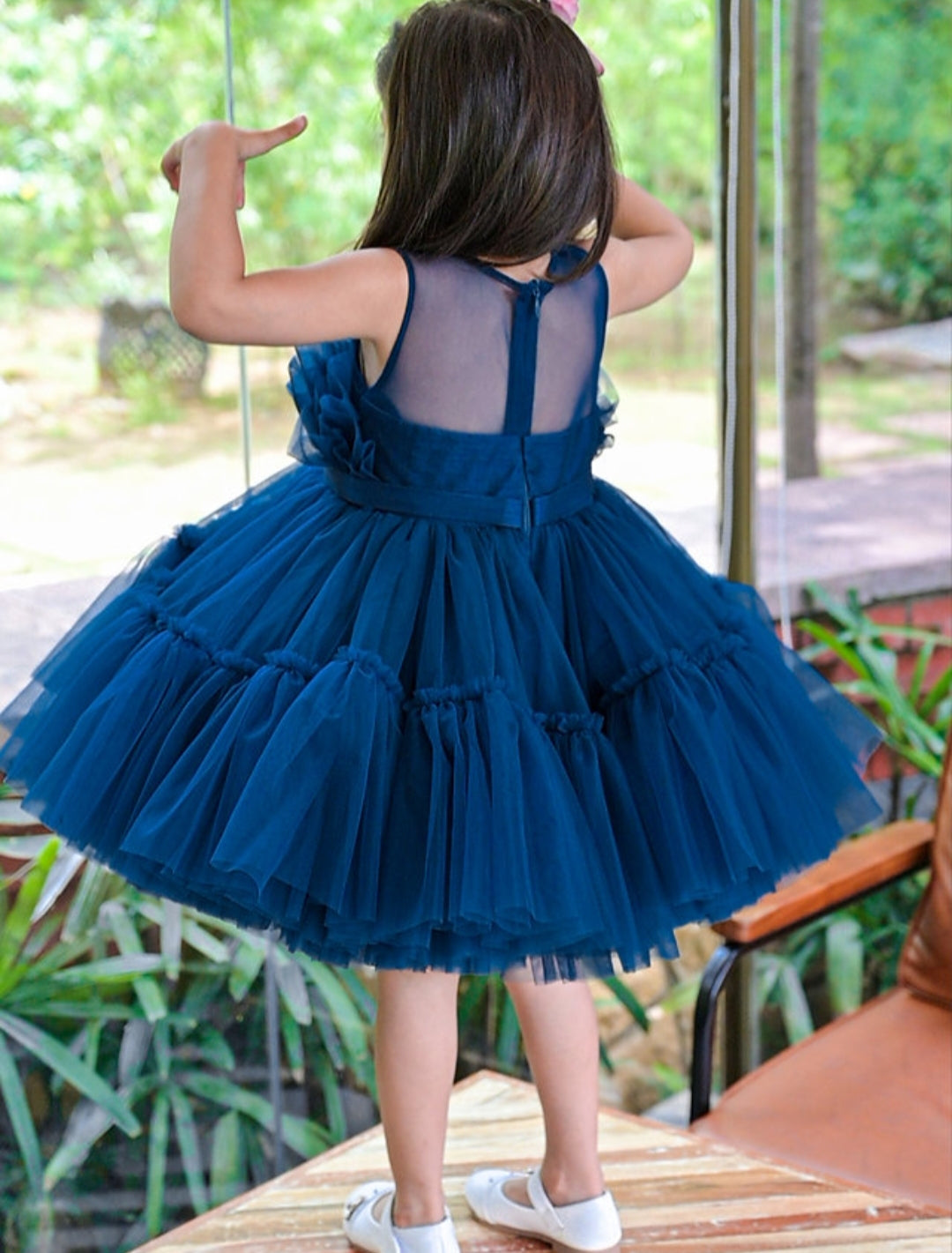 BABY PROUD PARTYWEAR KIDS GIRL DRESS