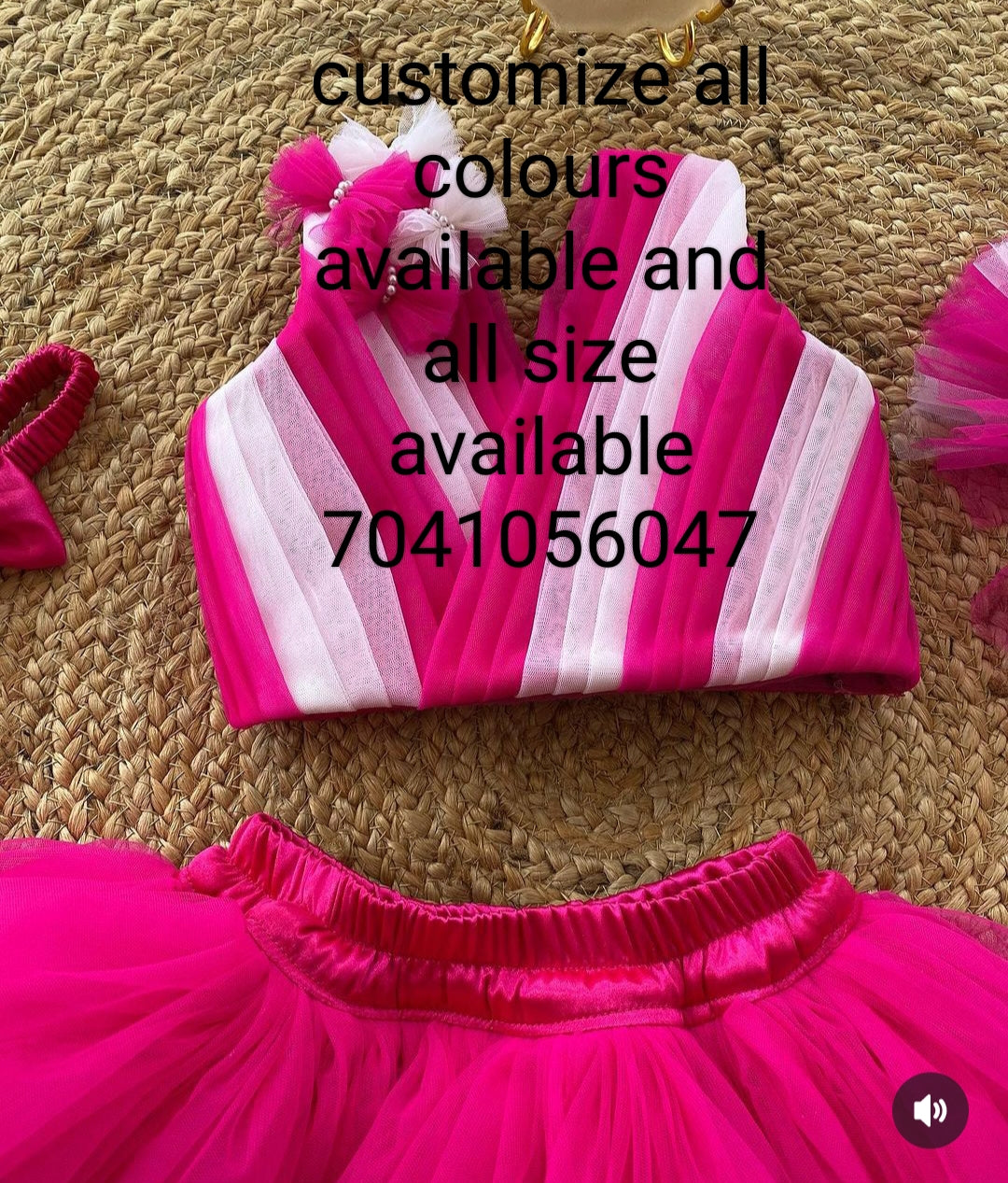 Baby Proud Party Wear Skirts And Top