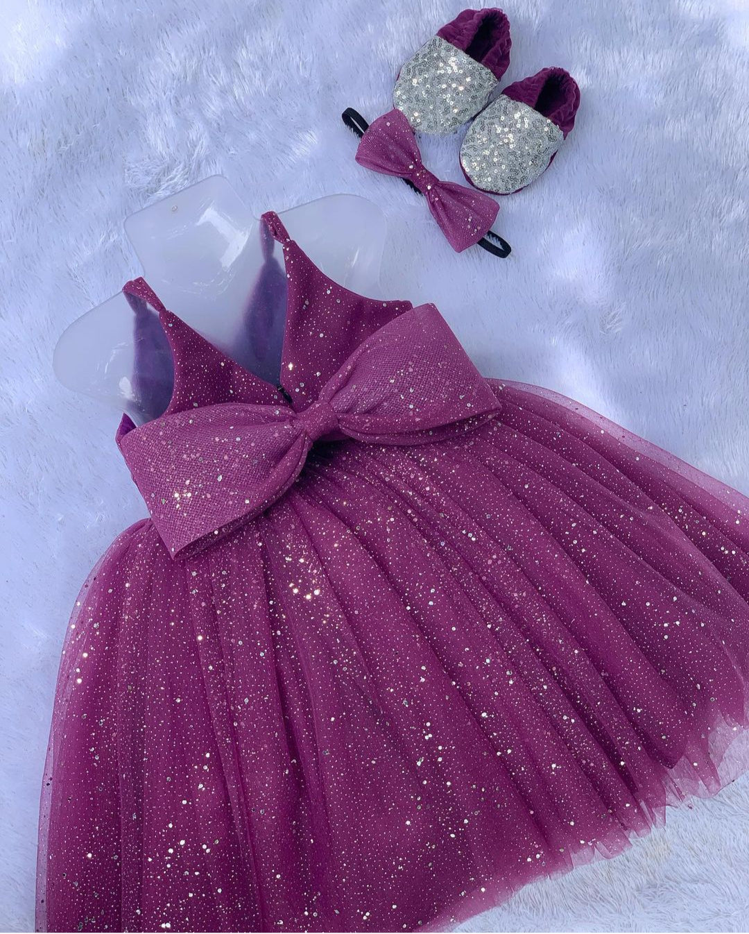 BABY PROUD PARTY WEAR FROCK