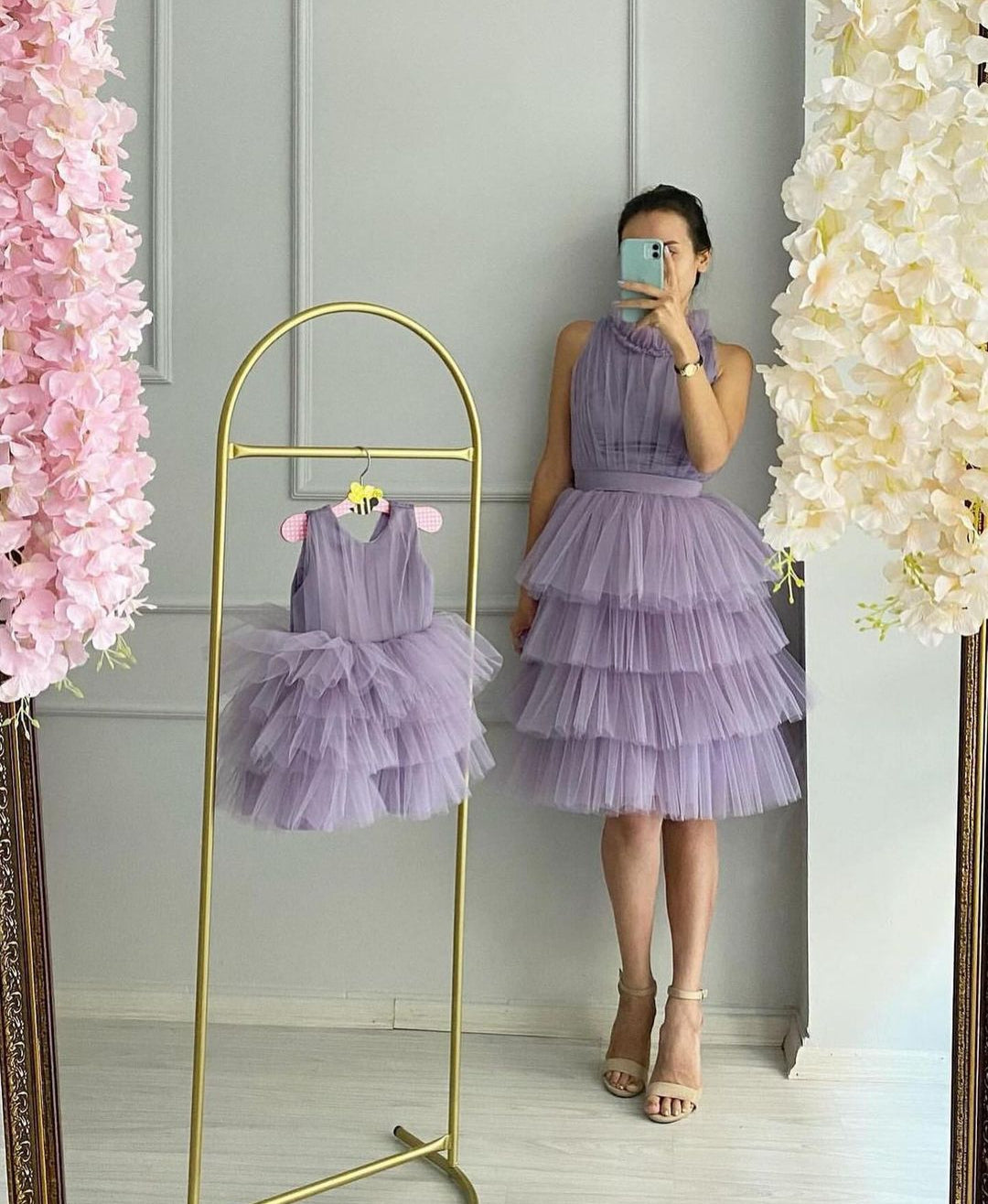 BABY PROUD PARTY WEAR FROCK main image 1