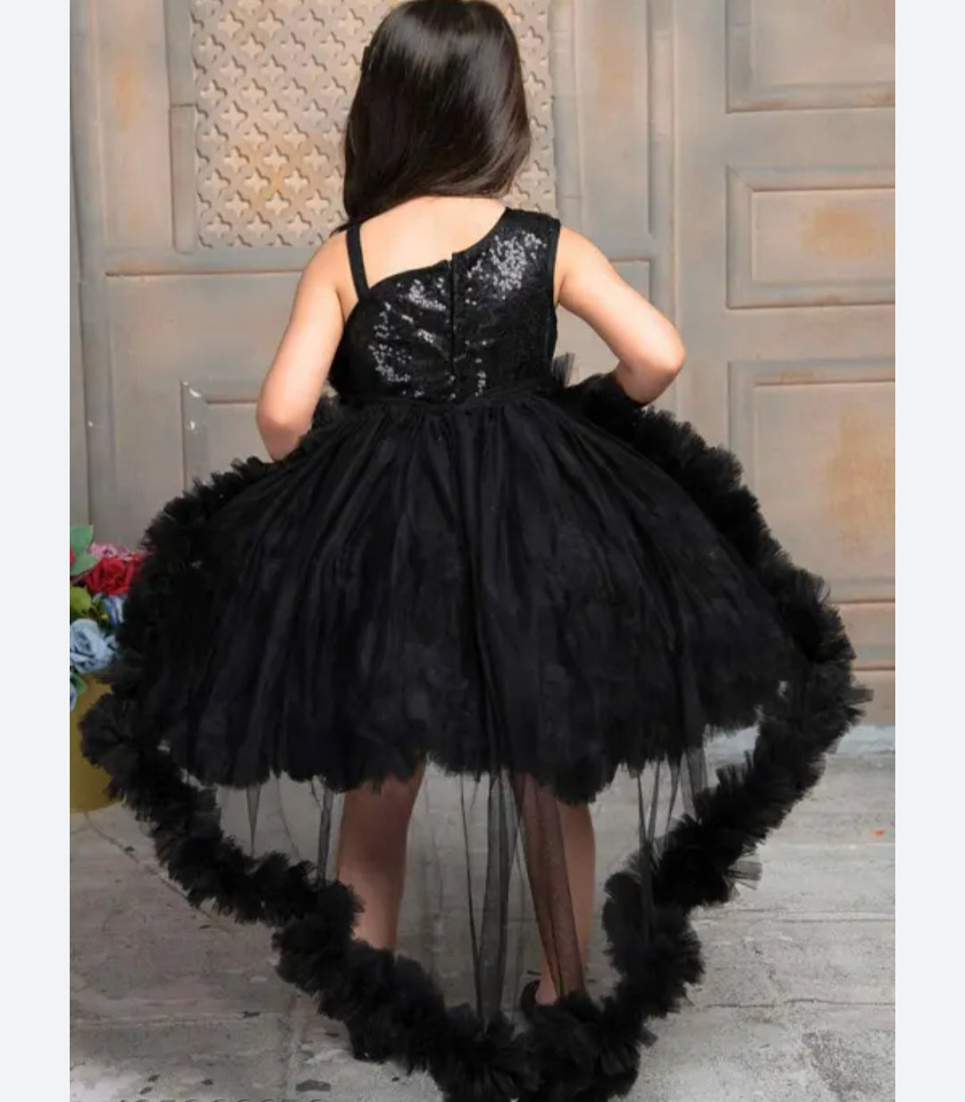 Baby proud party wear kids frock