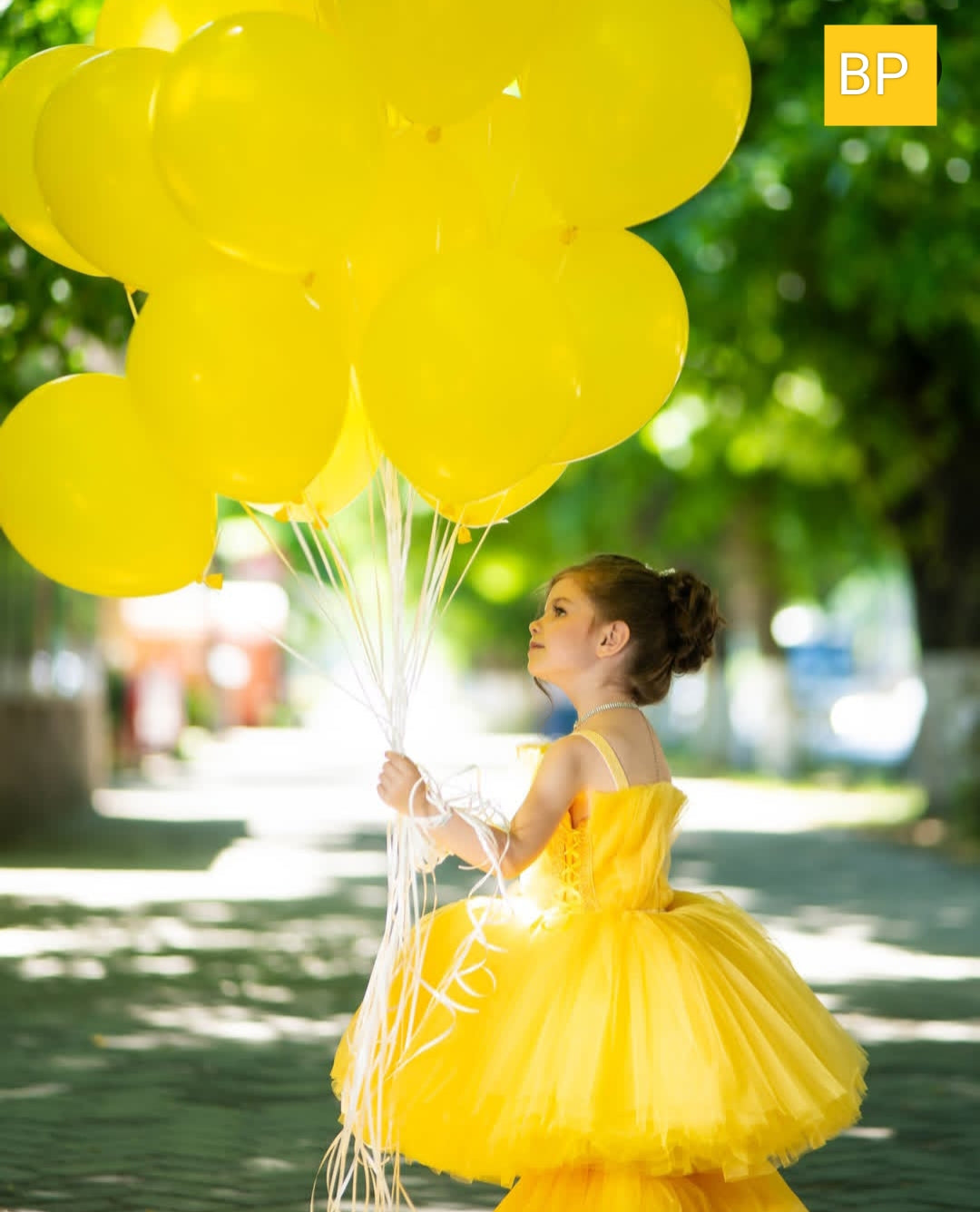 BABY PROUD PARTY WEAR FROCK WITH TAIL