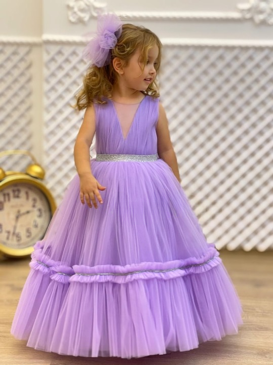 BABY PROUD PARTY WEAR FROCK