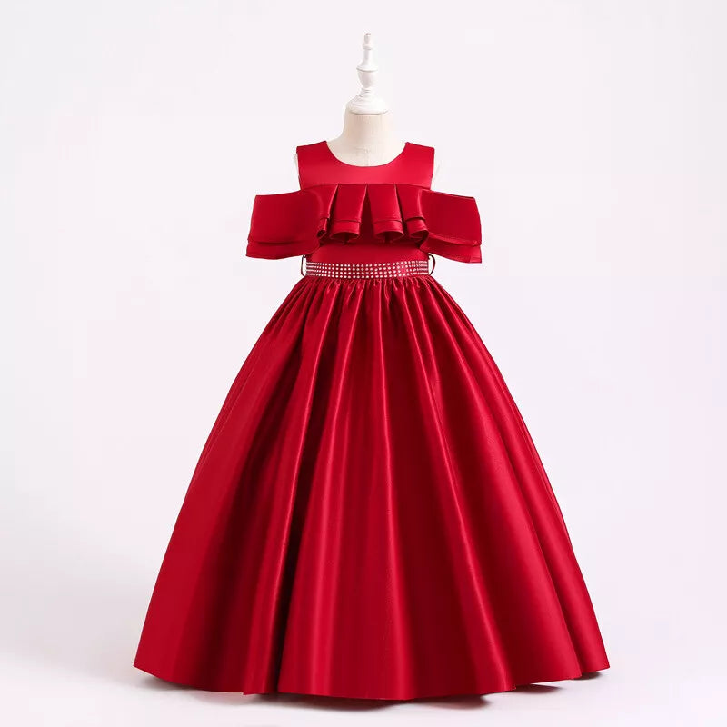 baby proud party wear long gown