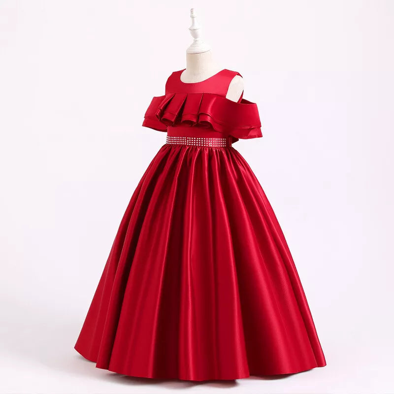 baby proud party wear long gown