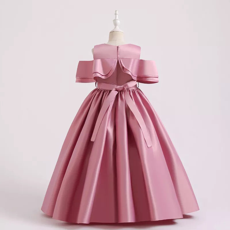 baby proud party wear long gown