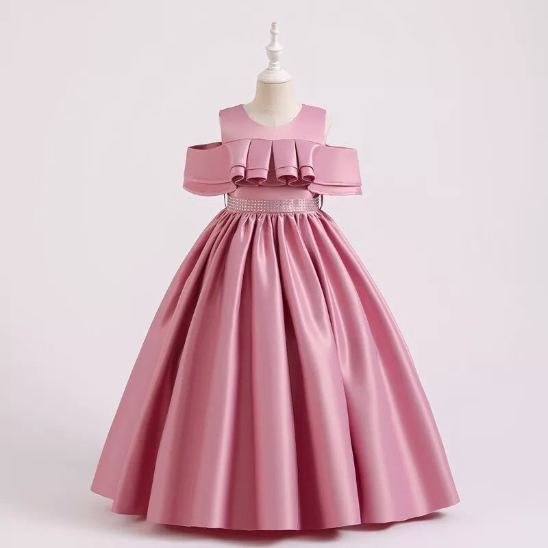 baby proud party wear long gown