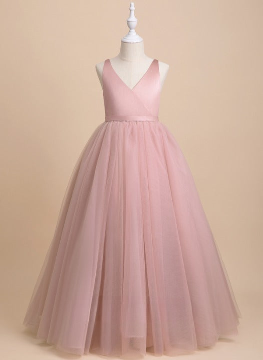 BABY PROUD PEACH COLOR FROCK WITH HAIR BAND
