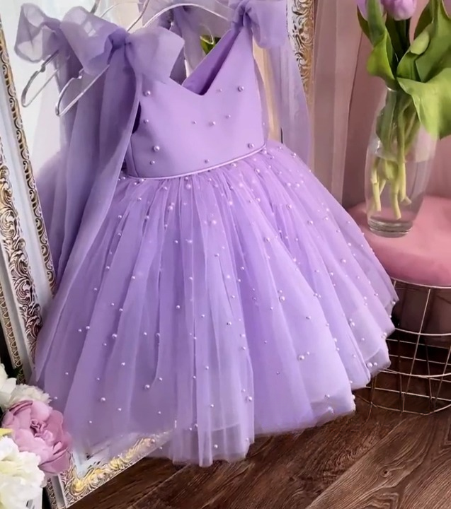 Purple frock top