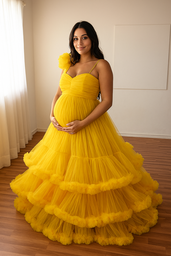 Baby Proud maternity-or-pre-wedding-outfit-Gown