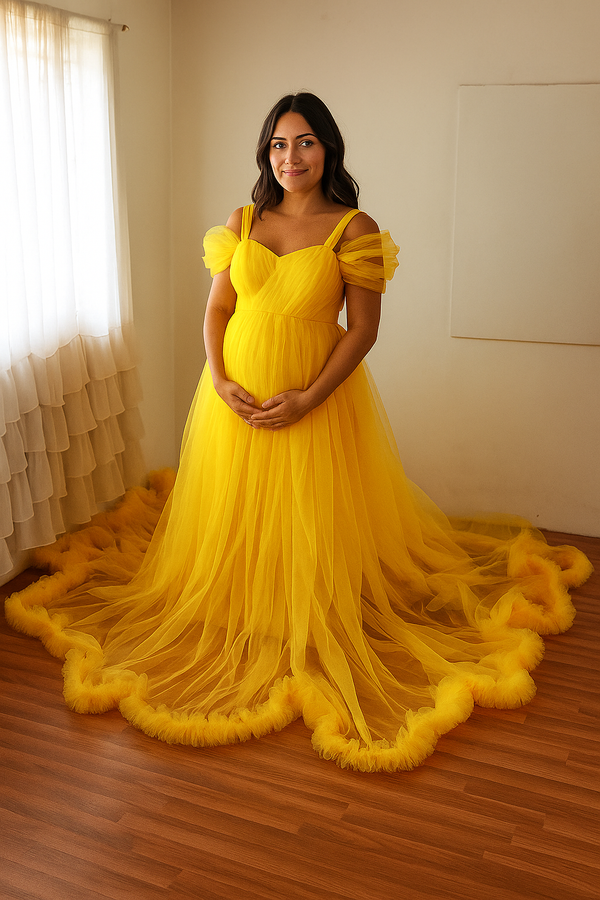 Baby Proud maternity-or-pre-wedding-outfit-Gown