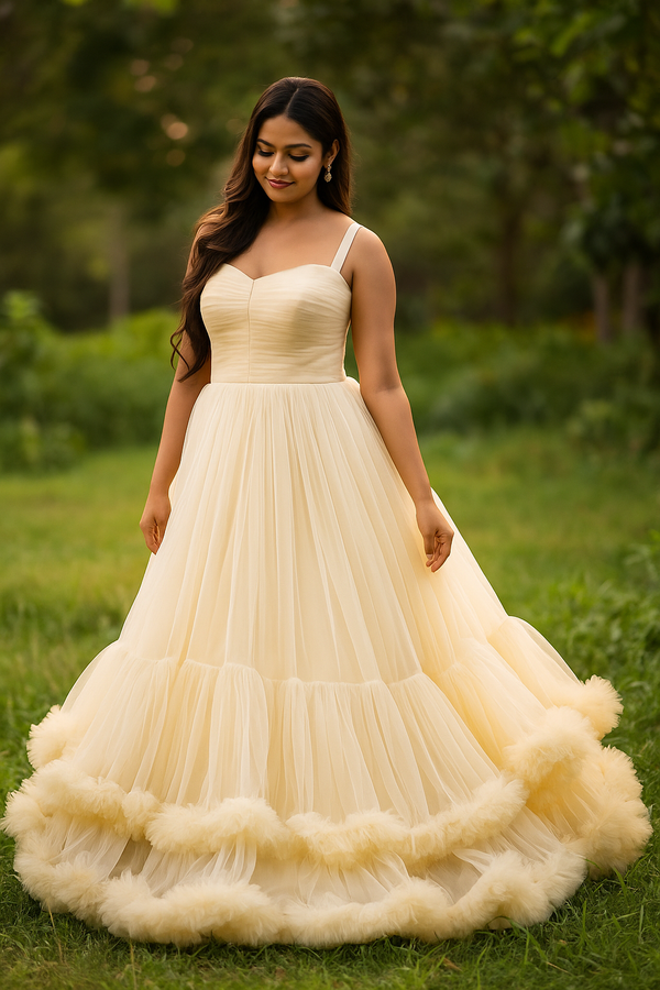 Elegant Maternity Gown – Embrace Comfort Style