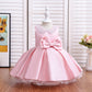 Beautiful Birthday Party Frock Dress Hair Band & Shoes