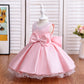 Beautiful Birthday Party Frock Dress Hair Band & Shoes