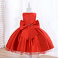 Beautiful Birthday Party Frock Dress Hair Band & Shoes