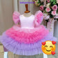 BABY PROUD PARTY WEAR FROCK
