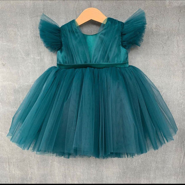BABY PROUD PARTYWEAR KIDS BABY FROCK
