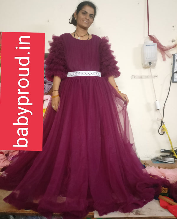 Baby Proud Party Wear Gown