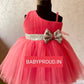 BABY PROUD PARTY WEAR FROCK