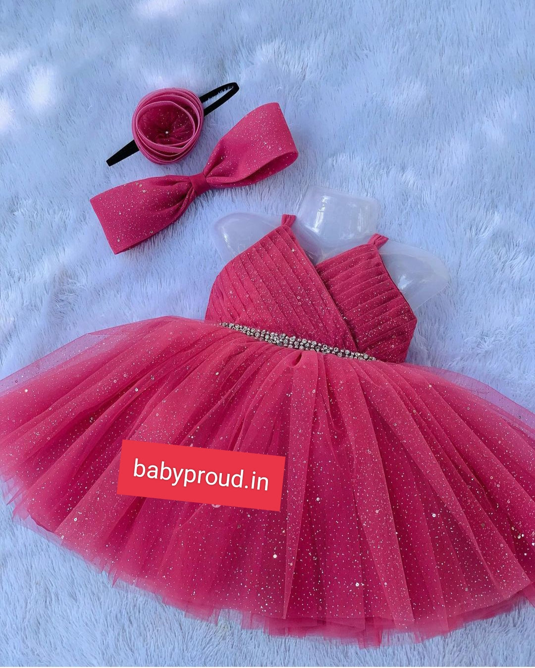 baby proud party wear kids frock