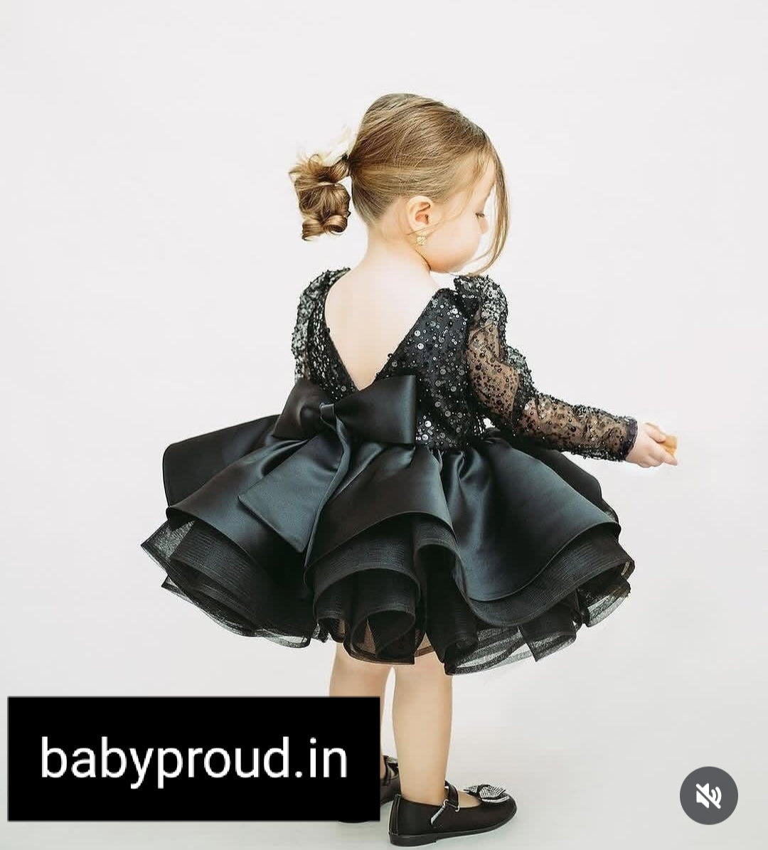 baby proud party wear birthday frock