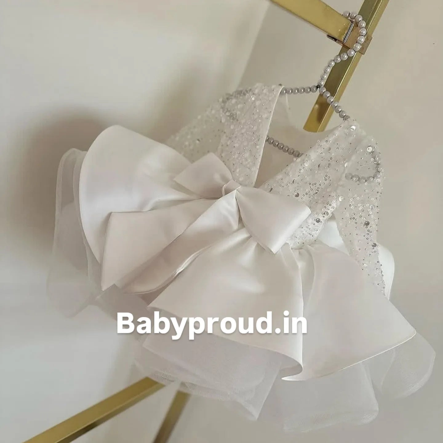 baby proud party wear birthday frock