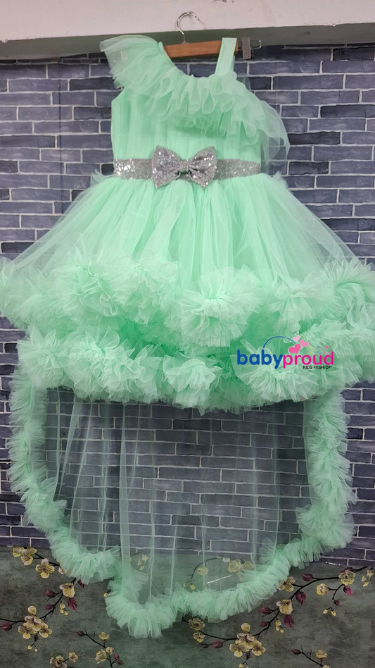 Baby proud party wear special birthday frock