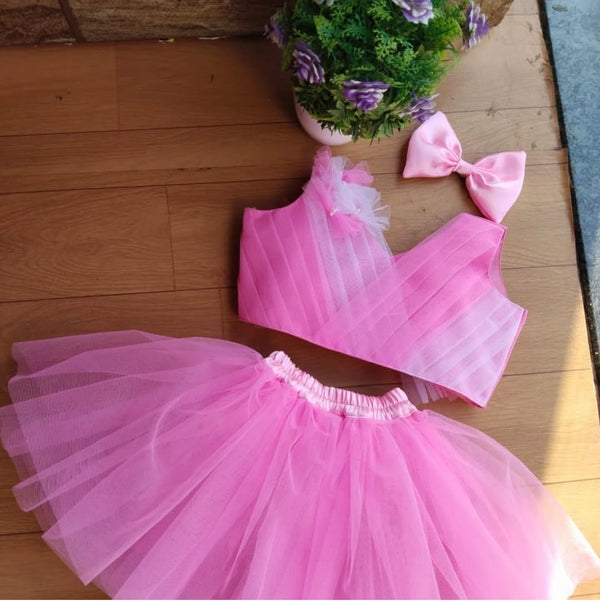 baby proud party wear top & skirts