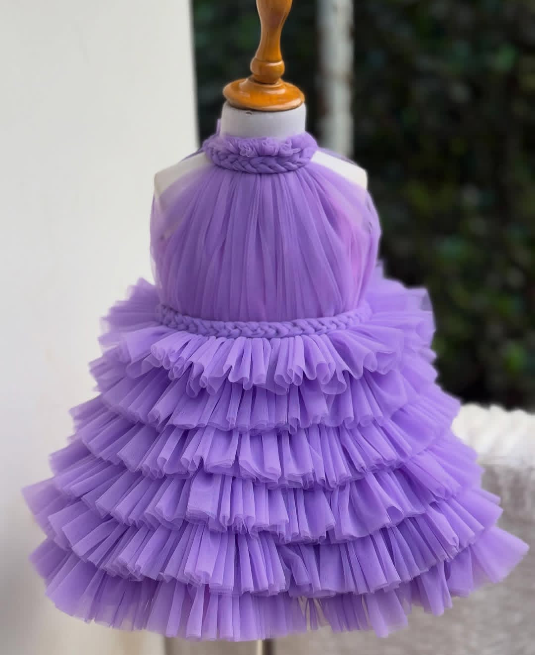 BABY PROUD PARTY WEAR FROCK