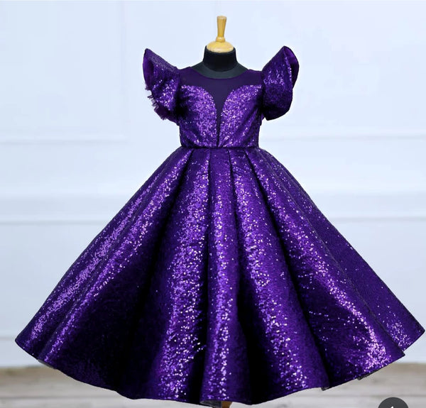 🎀 Party Wear Net Frock – Princess Style