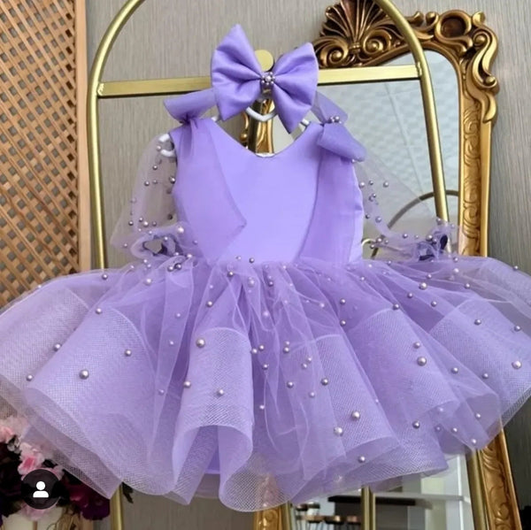 👗 Embellished Partywear Frock Set for Girls 👑