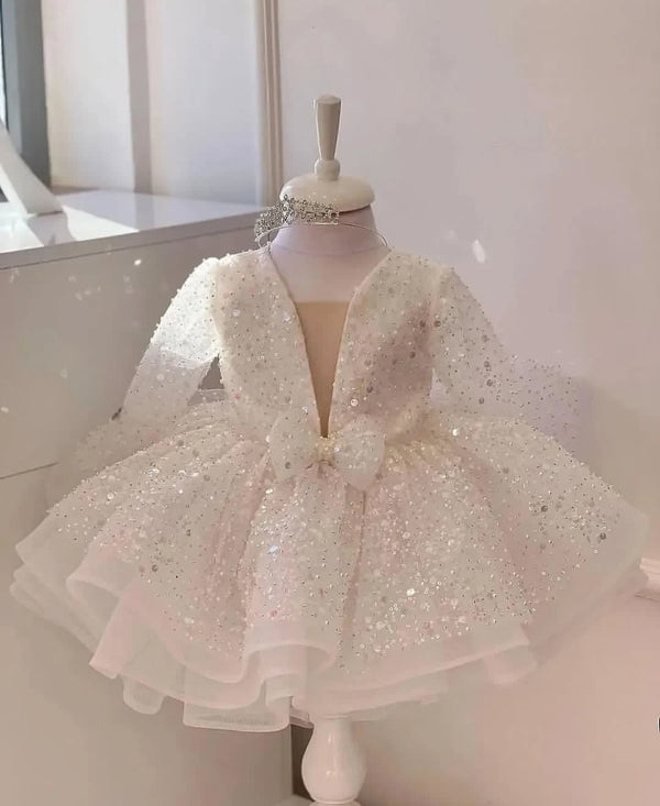 Baby proud party wear frock with full sets