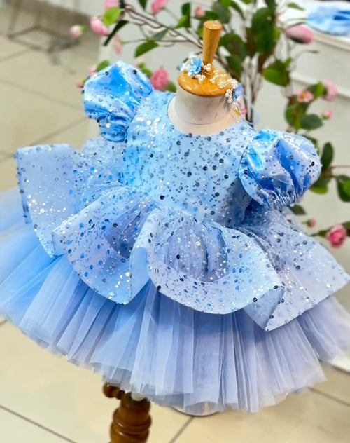 Baby Dress 1 Year Girl | Elegant Party Wear  babyproud.in