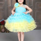 BABY PROUD PARTY WEAR FROCK