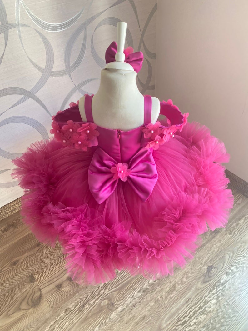 BABY PROUD PARTY WEAR FROCK