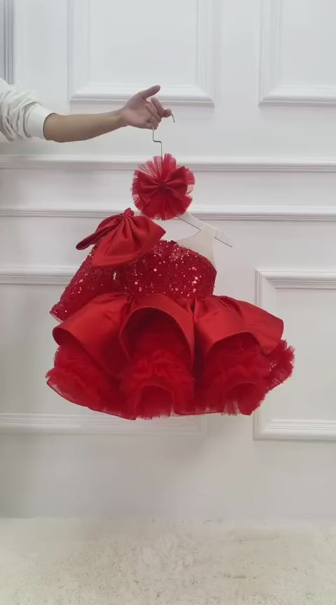 👗 Newborn Baby Embellished Partywear Frock Full Set for Girls 👑(Letest)