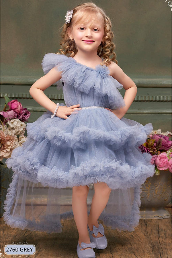 BABY PROUD PARTY WEAR FROCK